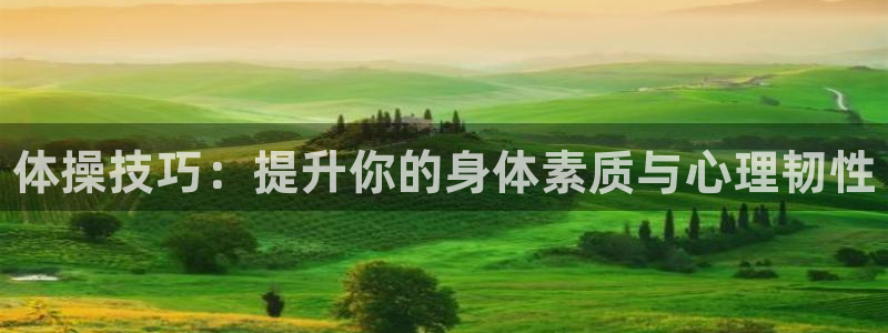 J9官网下载平台：体操技巧：提升你的身体素质与心理韧性