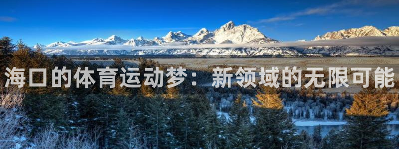 J9官方正版app集团简介：海口的体育运动梦：新领域的无限可