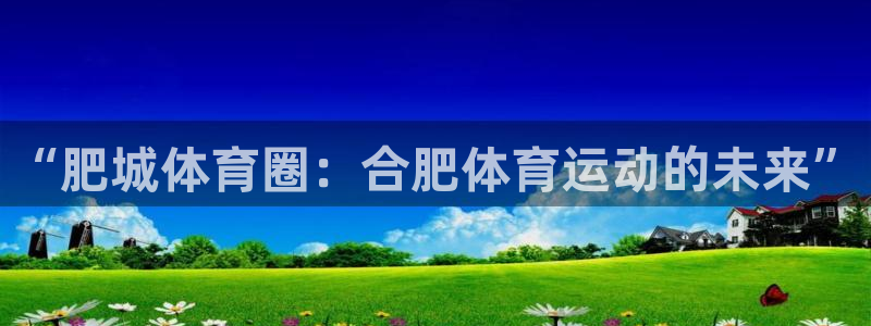 J9官方正版app代理：“肥城体育圈：合肥体育运动的未来”